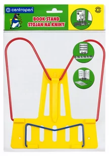 Centropen STOJAK CENTROPEN NA KSIĄŻKĘ ŻÓŁTY 900020113 - Półki i regały dla dzieci - miniaturka - grafika 1