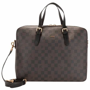 Joop! Cortina Piazza Nanni Briefcase 39 cm komora na laptopa seal brown - Torby na laptopy - miniaturka - grafika 1