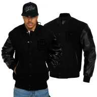 Odzież taktyczna i umundurowanie - Kurtka przejściowa Pit Bull Fisher PU '24 - Czarna - miniaturka - grafika 1