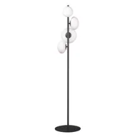 Lampy stojące - Stojąca lampa kulista Omi 1176 Zumaline kule balls białe czarne - miniaturka - grafika 1