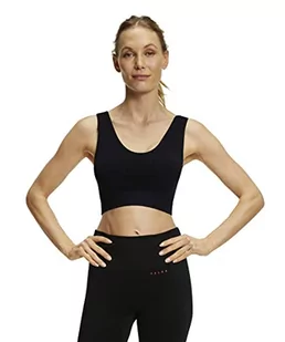 FALKE Damski biustonosz sportowy CORE Seamless Sports Bra, materiał funkcyjny, 1 sztuka, czarny (Black 3000), XS - Biustonosze - miniaturka - grafika 1