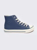 Trampki męskie - BIG STAR Sneakersy w kolorze granatowym - miniaturka - grafika 1