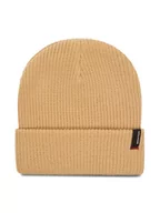 Czapki damskie - Brixton Czapka Heist Beanie10782 Beżowy - miniaturka - grafika 1