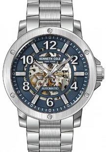 Zegarek Zegarek męski KENNETH COLE KCWGY0064002 granatowy sportowy skeleton - Zegarki męskie - miniaturka - grafika 1