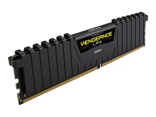 CORSAIR Vengeance 16GB DDR4 DIMM 3200MHz 1x16GB Unbuffered Dual Rank 16-20-20-38 XMP 2.0 LPX PCB 1.35V Heatspreader Black - Pamięci RAM - miniaturka - grafika 1