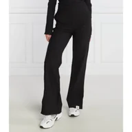 Spodnie damskie - CALVIN KLEIN JEANS Spodnie | Regular Fit - miniaturka - grafika 1