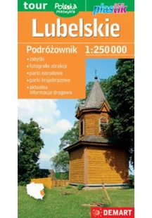 Lubelskie. Podróżownik 1:250 000. Plastik - Atlasy i mapy - miniaturka - grafika 2