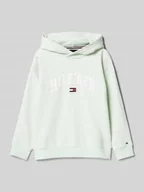 Swetry dla chłopców - Bluza z kapturem i wyhaftowanym logo model ‘VARSIRY’ - miniaturka - grafika 1