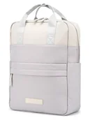 Plecaki - Puccini Plecak w kolorze kremowym - 28 x 38 x 11 cm - miniaturka - grafika 1