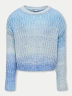 Swetry dla chłopców - Kids ONLY Sweter 15326329 Niebieski Regular Fit - miniaturka - grafika 1