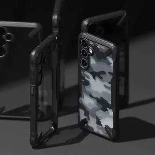 Etui Ringke Fusion X do Samsung Galaxy A35 5G Camo Black - Pozostałe akcesoria do telefonów - miniaturka - grafika 4