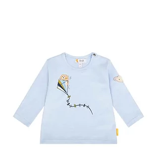 Bluzki dla niemowląt - Steiff Niemowlęta koszula chłopięca, Chambray Blue, 80 - grafika 1