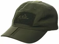 Koszulki i topy damskie - Helikon Męska czapka bejsbolowa Tex Folding Cap -Polycotton Ripstop Baseball Folding Cap oliwkowo-zielony Rozmiar uniwersalny CZ-BBF-PR-02 - miniaturka - grafika 1