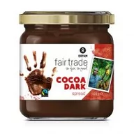 Słodkie kremy i masła - Oxfam Fair Trade Krem kakaowy ciemny fair trade bezglutenowy 400 g - miniaturka - grafika 1
