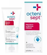 Żele i maści lecznicze - Octenisept Protect & Repair krem do podrażnionej, popękanej i łuszczącej się skóry 50ml - miniaturka - grafika 1