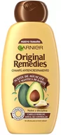 Szampony do włosów - Szampon wygładzający Garnier Original Remedies Avocado And Shea Shampoo 600 ml (4064666318165) - miniaturka - grafika 1