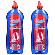 Środki do zmywarek - SOMAT płyn nabłyszczacz do zmywarki 2X750ml - miniaturka - grafika 1