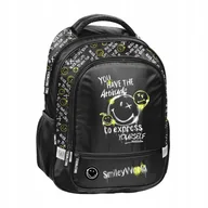 Plecaki - Plecak 2-KOMOROWY Smiley SM25LT-260 - miniaturka - grafika 1