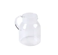 Dzbanki i imbryki - Szklany dzbanek na mleko 180 ml - miniaturka - grafika 1