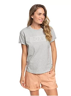Koszulki i topy damskie - Roxy koszulka Epic Af Word Heritage Heather SGRH) rozmiar S - grafika 1