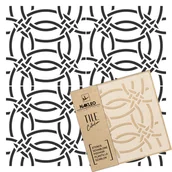 Szablony malarskie - Nakleo szablon malarski // płytki - kafelki // LAMEGO - 20x20cm - miniaturka - grafika 1