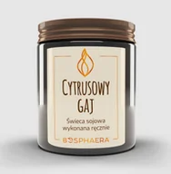 Świece - Sojowa świeca zapachowa - Cytrusowy Gaj - 190g - Bosphaera - miniaturka - grafika 1