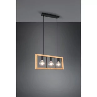 Trio Agra lampa wisząca 3-punktowa czarna 313800332 313800332 - Lampy sufitowe - miniaturka - grafika 1