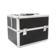 Kosmetyczki, organizery i kuferki - Kuferek Kosmetyczny Standardowy Black - miniaturka - grafika 1