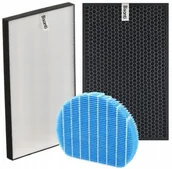 Filtry do oczyszczaczy powietrza - Zestaw filtry UZ-HD4DF UZ-HD4HF UZ-HD6MF do SHARP UA-HD40E-L / T UA-HD50E-L - miniaturka - grafika 1