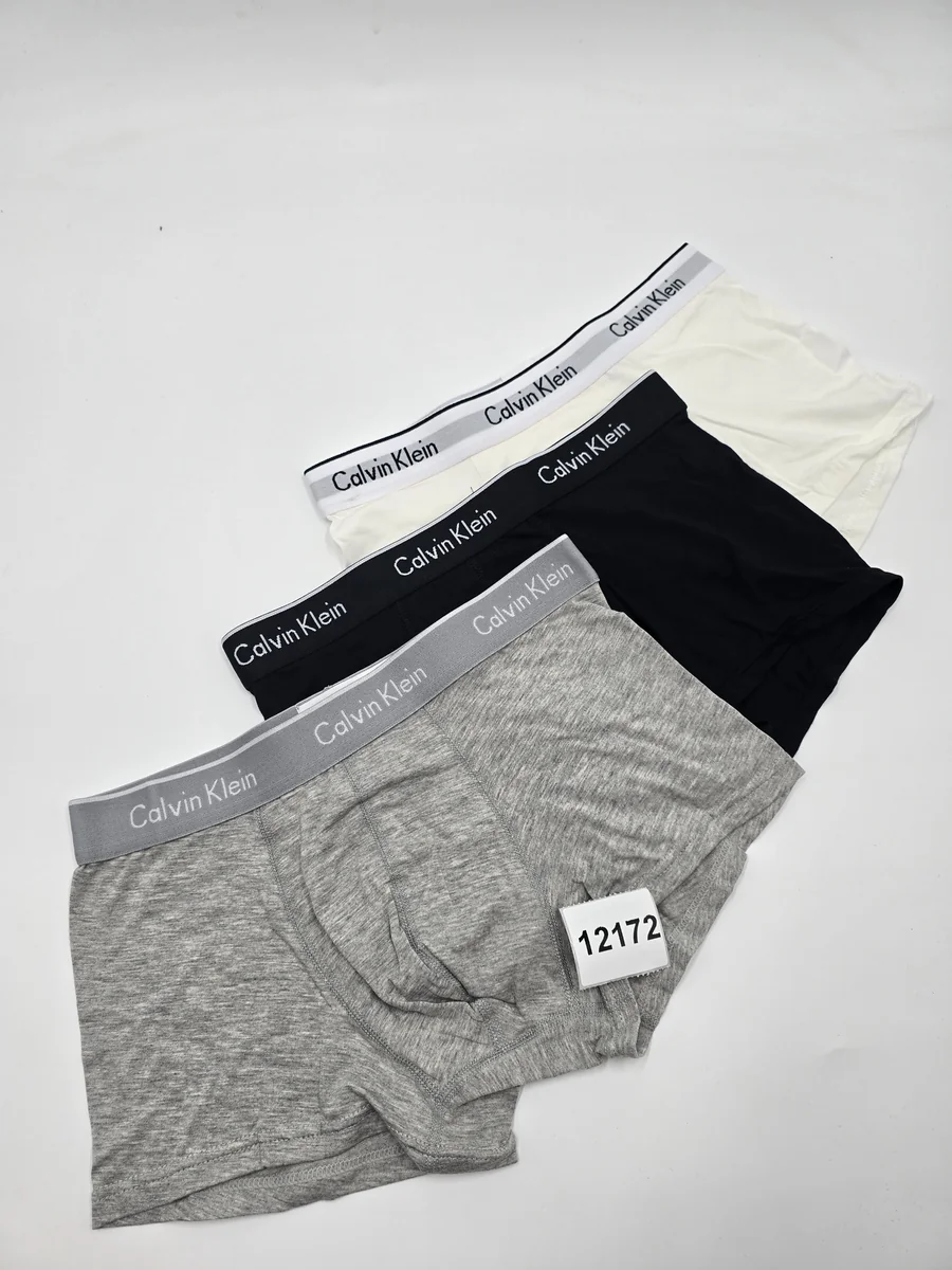 Męskie bokserki bawełniane Calvin Klein rozmiar S trzy pary ...12172…w19