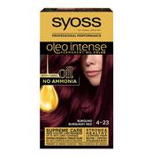 Farby do włosów i szampony koloryzujące - Syoss Oleo Intense 4-23 burgund - miniaturka - grafika 1
