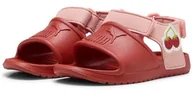 Buty dla chłopców - PUMA Unisex Baby Divecat V2 Injex Badges Inf Slide Sandal, Czerwony ogień różowy owoc morze wodorosty, 20 EU - miniaturka - grafika 1