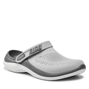 Crocs Klapki Literide 360 Clog 206708 Light Grey/Slate Grey - Klapki i japonki damskie - miniaturka - grafika 1