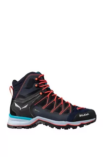 Buty trekkingowe damskie - BUTY MTN TRAINER LITE MID GTX WOMEN-PREMIUM NAVY-BLUE FOG - grafika 1