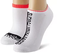 Sneakersy damskie - Calvin Klein Athleisure damskie sneakersy 2 (3 sztuki), biały, rozmiar uniwersalny - miniaturka - grafika 1