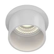 Oprawy, klosze i abażury - Maytoni Reif oprawa sufitowa do zabudowy 1-punktowa biała DL050-01W DL050-01W - miniaturka - grafika 1