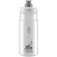 Shakery i bidony sportowe - Bidon ELITE Jet Green 550 ml Przezroczysty - miniaturka - grafika 1