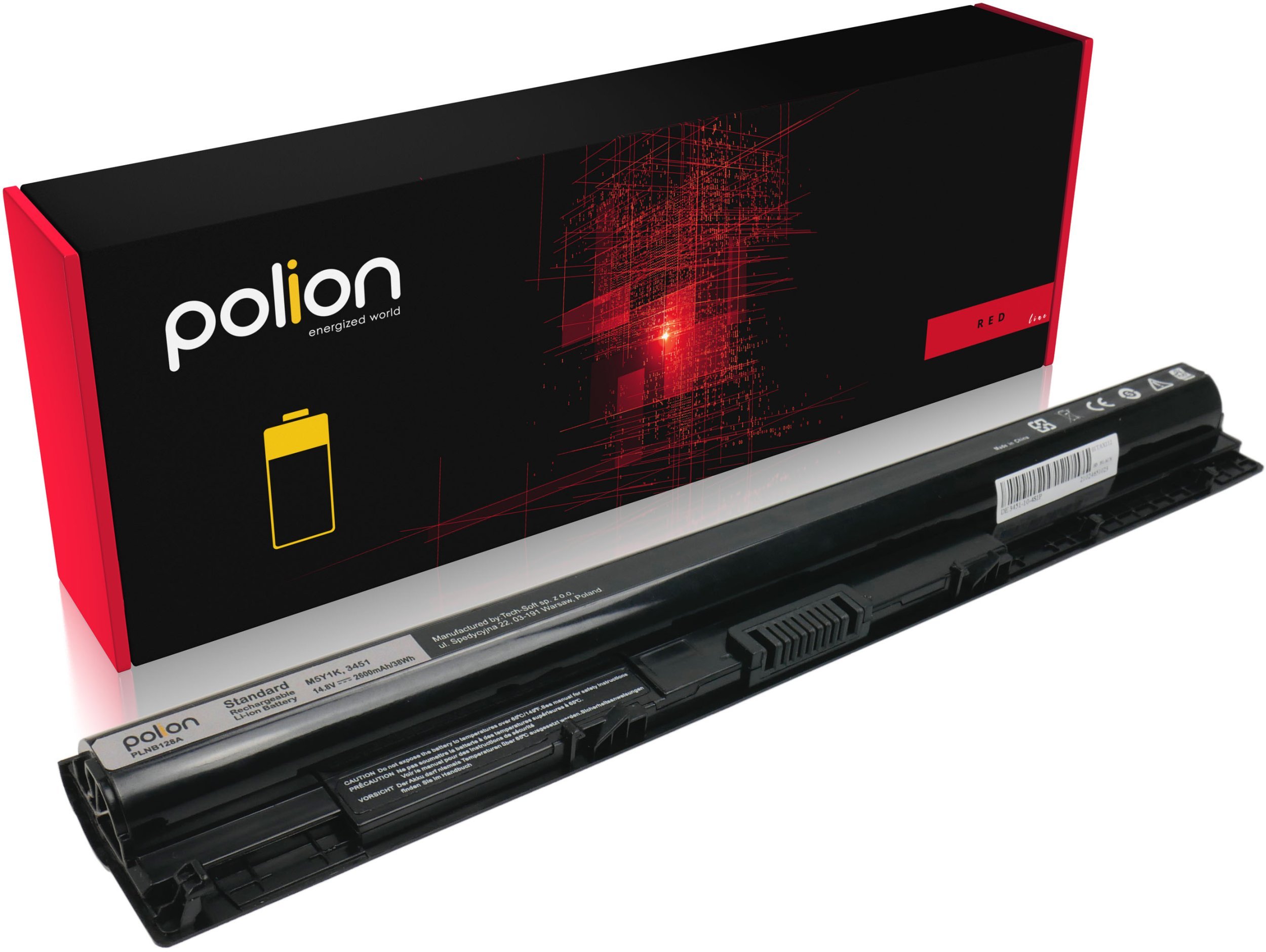 Bateria Polion Bateria do laptopa DELL M5Y1K Inspiron 15 17 5558 5755 2600mAh