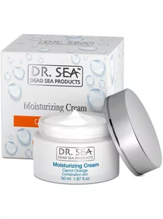 Dr.sea, Nawilżający Krem Z Marchewką I Pomarańczą, 50ml - Kremy do twarzy - miniaturka - grafika 1