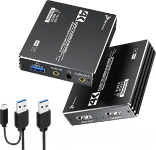 KARTA PRZECHWYTYWANIA OBRAZU WIDEO GRABBER HDMI USB 4K 60Hz YUY2 OBS HDCP REAGLE - Akcesoria do streamingu - miniaturka - grafika 1