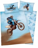 Pościel dla dzieci - Pościel 140X200 Motor Motocykl Ścigacz Motory Motocykle Bike - miniaturka - grafika 1