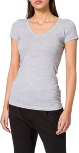 G-STAR RAW T-SHIRT DAMSKI SZARY Z LOGO DOPASOWANY XXS JSJ - Koszulki i topy damskie - miniaturka - grafika 1