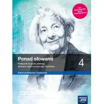 Ponad słowami 4. Podręcznik do języka polskiego dla liceum i technikum. Zakres podstawowy i rozszerzony - Podręczniki dla liceum - miniaturka - grafika 1