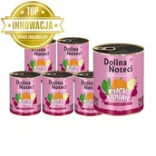 Mokra karma dla psów - Dolina Noteci PREMIUM SUPERFOOD kaczka i przepiórka 6x800g 36710-uniw - miniaturka - grafika 1