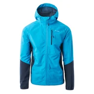 Bluzy sportowe męskie - Męski Softshell ELBRUS ENVISAT M000149960 – Granatowy - miniaturka - grafika 1