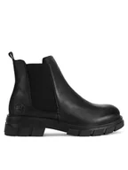 Botki damskie - Rieker Botki Z9150-00 Czarny - miniaturka - grafika 1