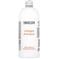 Szampony do włosów - BingoSpa Szampon kolagenowy z olejem arganowym i ekstraktem z bambusa 500ml - miniaturka - grafika 1