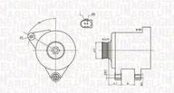 Alternatory - MAGNETI MARELLI Alternator 063731664010 063731664010 - miniaturka - grafika 1
