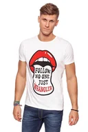 Koszulki męskie - Wrangler, T-shirt męski, Festival Tee Dirty White W7B44Deif, rozmiar XL - miniaturka - grafika 1