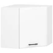 Szafki kuchenne - Akord Fabryka mebli WISZĄCA SZAFKA KUCHENNA NAROZNA OLIWIA W 60/60cm BIAŁA KS0POLIBIA009 - miniaturka - grafika 1